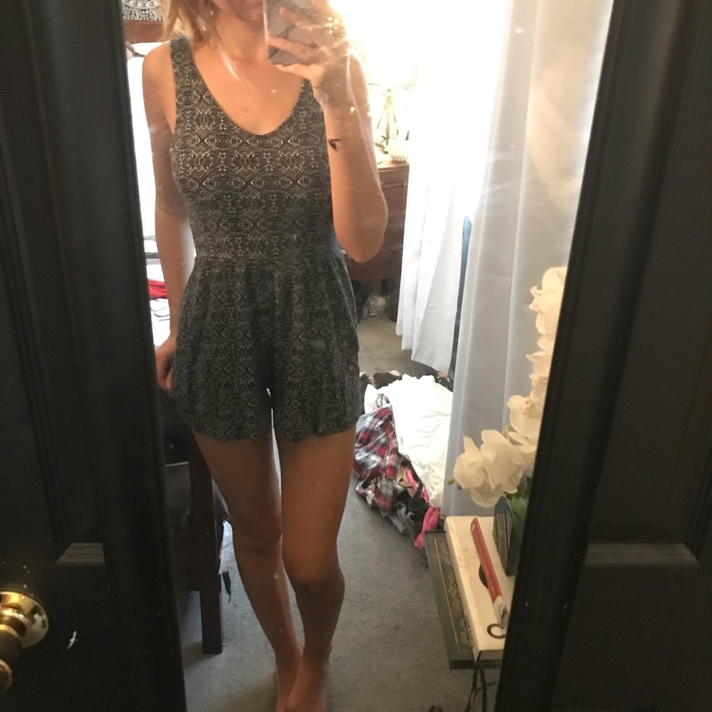 Navy romper